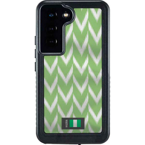 Nigeria Soccer Flag Galaxy S24 Waterproof Case